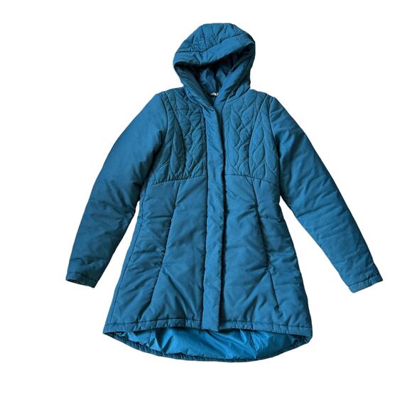 The North Face Hahorn Insulated Teal Coat - Picture 1 of 10
